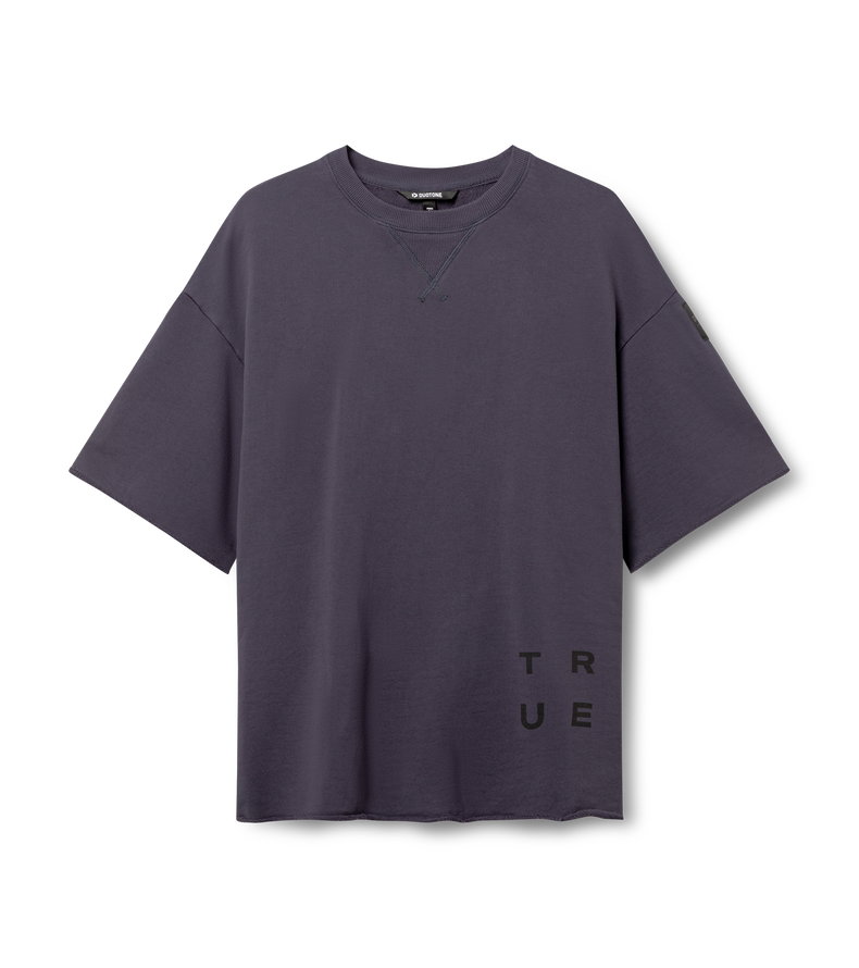 Sweat Tee SS True Fade Out unisex - 750 dark-sea - 52/L